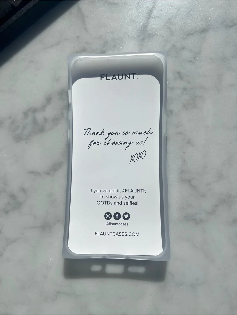 Brand New Flaunt Square Lavender iPhone 13 Pro Phone Case